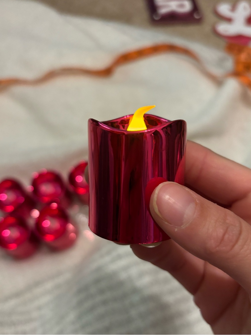 NWT Hot Pink Votives
